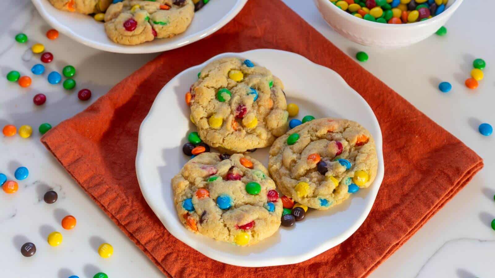 Air Fryer Small Batch M&M Cookies: Fast, Soft & No Oven